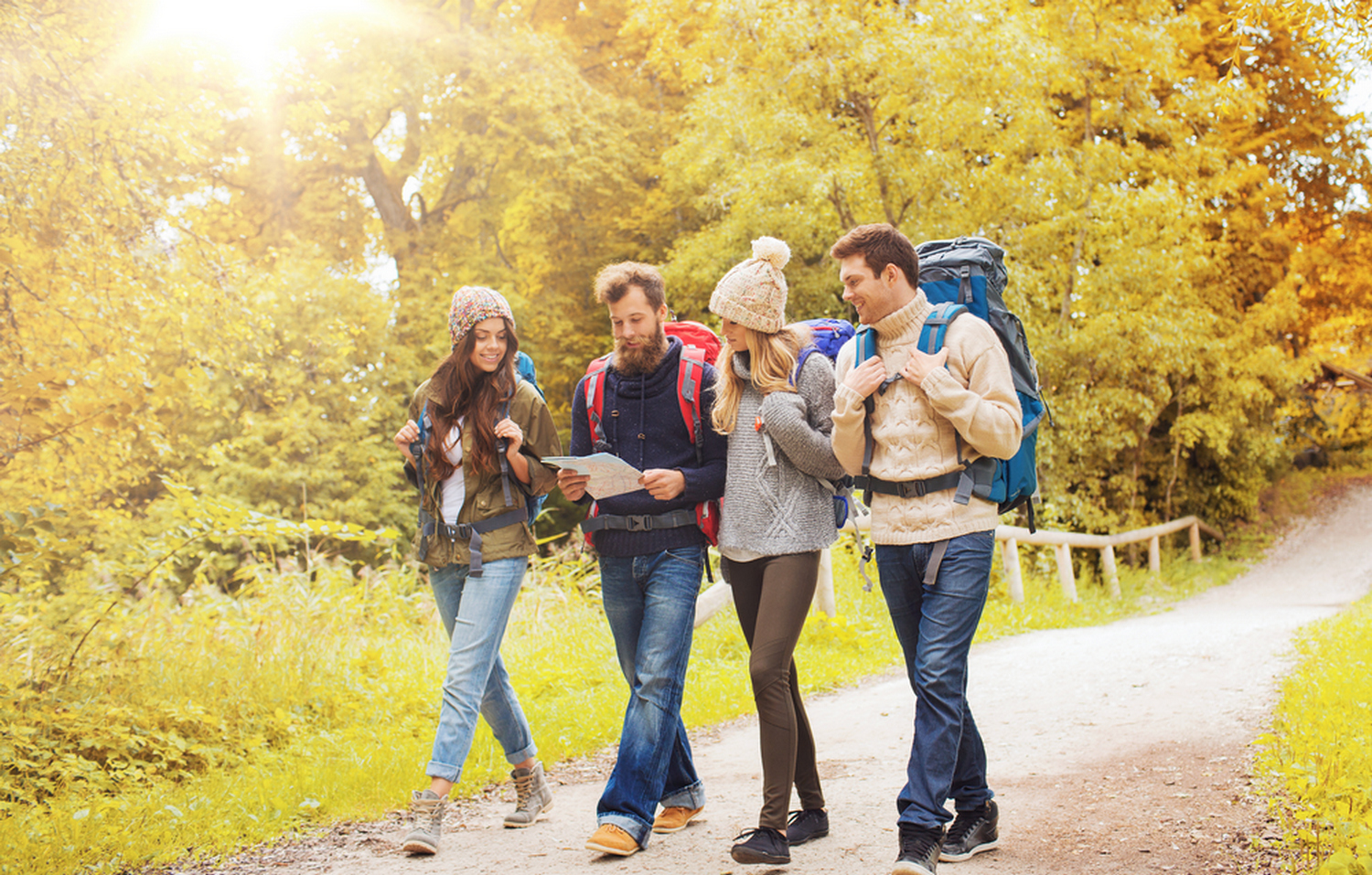 Singles gehen gemeinsam auf Tour